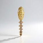 Ciondolo in oro con Diamante Champagne I2 (Ornaments by de Melo)