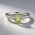 Anello in argento con Kunzite Canarino