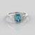 Bague en argent et Zircon de Ratanakiri