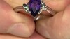 Anillo en plata con Amatista de Siberia