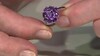 Anillo en plata con Amatista de Zambia