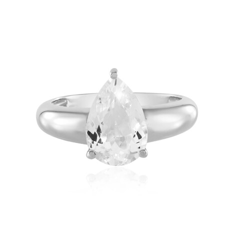 Bague en argent et Danburite (de Melo Essence)