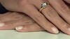 Zilveren ring met een zirkoon
