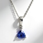 Collier en or et Tanzanite AAA