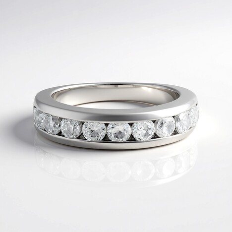 Anello in argento con Zircone