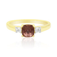 Roter Apatit-Goldring