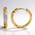 Boucles d'oreilles en or et Diamant SI1 (G) (Annette)