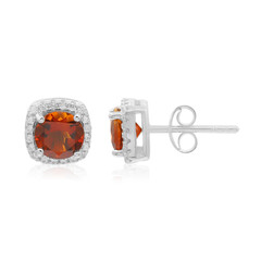 Madeira Citrine Silver Earrings