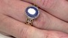 Anillo en plata con Tanzanita (Gems en Vogue)