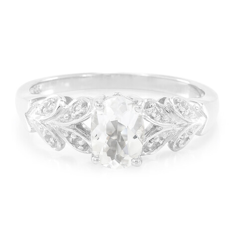 Anillo en plata con Berilo del Himalaya