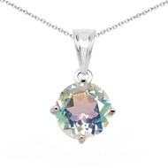 Moonlight Quartz Silver Necklace
