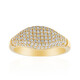 Bague en argent et Zircon (M de Luca)