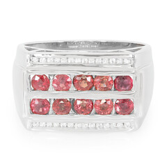 Tansania-Rubin-Silberring