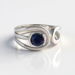 Anello in argento con Opale Mezezo (de Melo Essence)