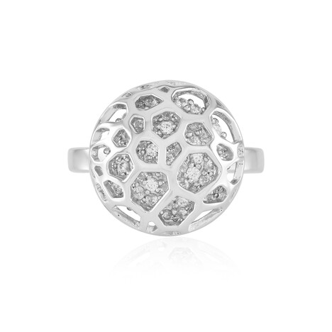 Anello in argento con Zircone