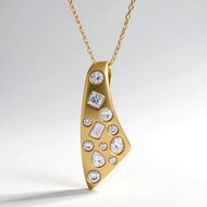 Collar en oro con Diamante SI1 (H) (CIRARI)