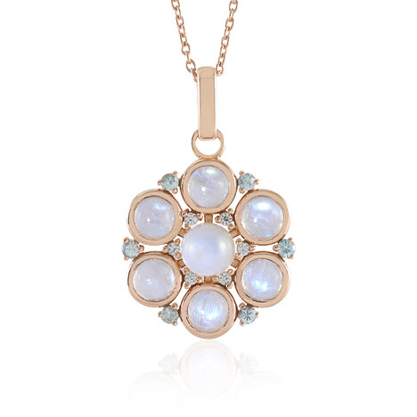 Collar en plata con Perla blanca Freshwater (KM by Juwelo)