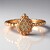 Anello in oro con Diamante Rose de France SI1 di Argyle (Annette)