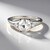Anello in argento con Petalite