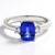 Anello in oro con Tanzanite AAA (CIRARI)