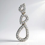 Ciondolo in argento con Zircone