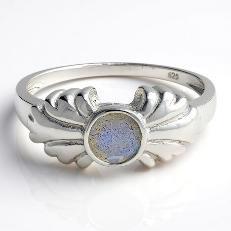 Anello in argento con Spectrolite