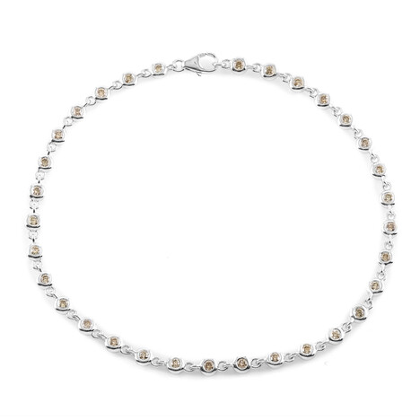 I2 Schokoladen-Brillant-Goldarmband (SUHANA)