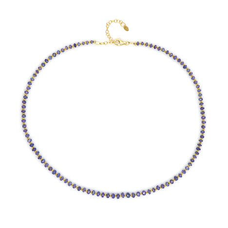 Collana in argento con Tanzanite