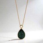 Collana in argento con Ambra Baltica (dagen)