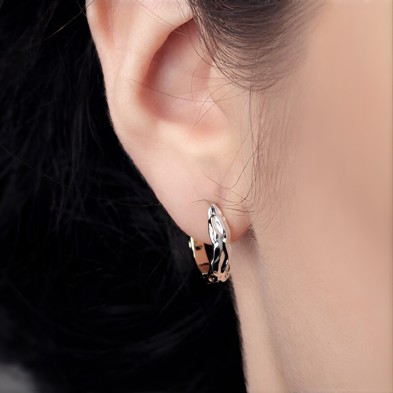 Boucles d'oreilles en argent