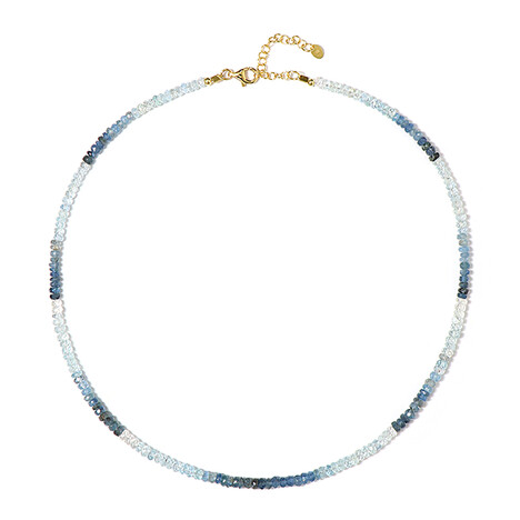 Collana in argento con Acquamarina Santa Maria