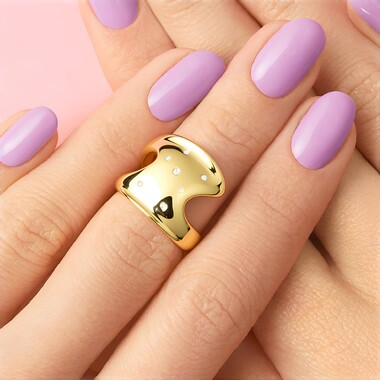 Bague en argent et Diamant SI1 (G) (Annette)