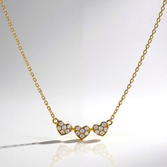 Collana in oro con Diamante I1 (H) (CIRARI)