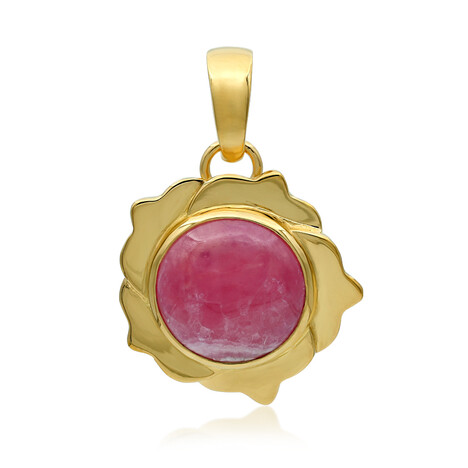 Rhodochrosit-Silberanhänger