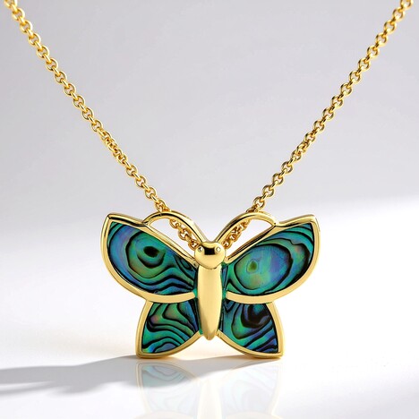 Collana in argento con Conchiglia Abalone