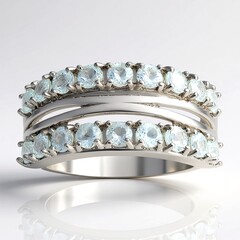 Anello in argento con Ambligonite