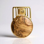 Ciondolo in argento con Diaspro Paesaggio (MONOSONO COLLECTION)