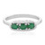 Anello in argento con Smeraldo Socoto