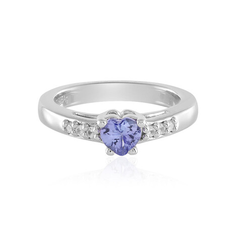 Anello in argento con Tanzanite