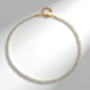 Collar en plata con Petalita