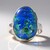 Anello in argento con Malachite Azzurrite (Bali Barong)