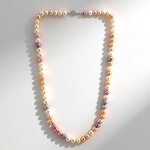 Collana in argento con Perla di Acqua Dolce (TPC)