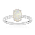 Australischer Opal-Silberring
