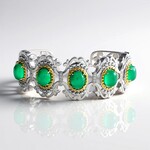 Bracciale in argento con Agata (Dallas Prince Designs)