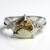 Anello in argento con Magnesite