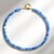 Collana in argento con Quarzo Blu