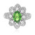 14K AAA Tsavorite Gold Ring (CIRARI)