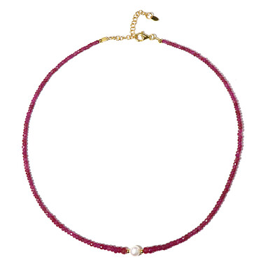 Collana in argento con Perla Akoya