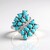 Bague en argent et Turquoise Sleeping Beauty (Faszination Türkis)