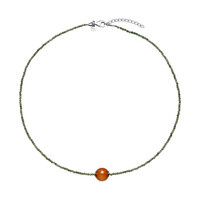 Collar en plata con Cornalina